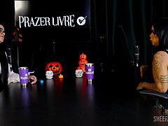 Compilados Of Marcely Mello In Swing Cast With Tifany Rocha - Part 2 On Sheer Red