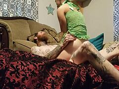 Fiances Fucking Hard in Cowgirl with Big Cock