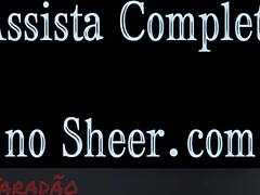 she got cum on her ass after intense massage session