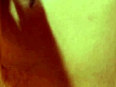 Teaser of shaved pussy and asshole in interracial scene.