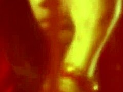 Sensual dance with exotic asian brunette beauty