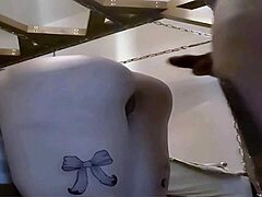 German Student Submits to Rough Assfucking and Cleanup Duty