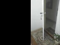 during a party at friends' house, the crossdressing amateur got fucked publicly outdoors with hairy pussy exposed in voyeur style.