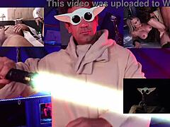 Star Whores Blonde Orgy with Deepthroat and Cum Cover