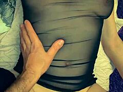 in this homemade video, a cute milf wife shows off her beautiful pussy and ass in pov style with her couple