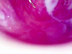 Deep inside my wet pussy with camera