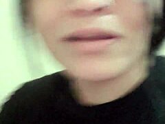 blowjob turns into street fucking with this milf