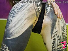 I’m Obsessed with This Tattooed Hippie Teen Craving to Fill Her Tight Pussy!