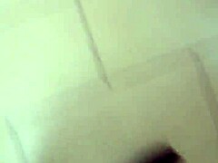 in the shop, an old ebony woman gets her ass folded in hidden voyeur scene