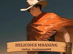 male moans and screams during intense orgasm