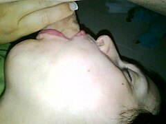 my EX WIFE gives AMAZING BLOWJOB to brunette amateur