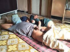 Fucking My Sweet Step Sister in Kitchen While Party Rages On Next Door