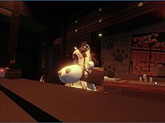 Hey, check out this fucking candy demi-human with that sexy ass getting wild in ro-condos.