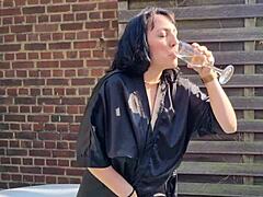 hey, Mya Lorenn takes it deep in her ass from neighbor