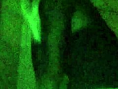 Alice, the redhead shemale, craves a big black cock for her big ass