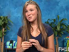 relaxing full body massage session