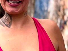 Street Slut Offers Mystery Blowjob or Cash on Public Corner