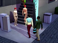 a day in the life of a sims gay sex club 😏