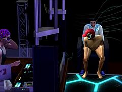 a day in the life of a sims gay sex club 😏