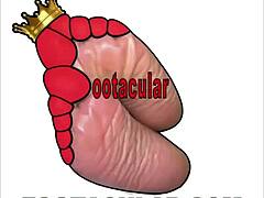 Give us that cum with double footjob and handjob