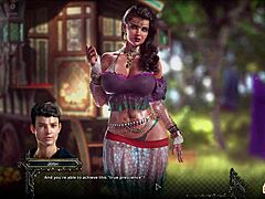 ep1 meet and fuck vadoma in countess in crimson with black tits fucking