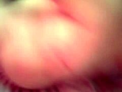 Fucking my fat wife while she watches me with petite teen stepdaughter