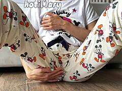 I love watching this skinny teen with small tits masturbate to squirting orgasm