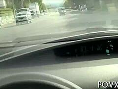 Oh wow, this erected pecker dives into that shaved pussy from POV! 😍