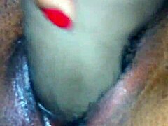 hidden fantasy pt 1 ebony couple uses dildo toys for pussy drilling in maledom scene