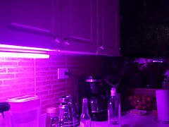 sussy enjoys home fun while parents shop