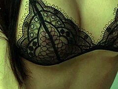 i love my japanese sex doll in black lingerie