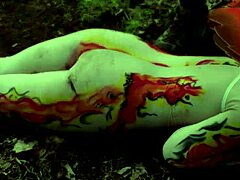 Lily Thot became a little 18+ anal bug crawling in mud for extreme sex. she endured bound spanking, outdoor domination, rough bondage, and bdsm fucking.