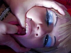 Wixx gets a blowjob in the mouth baby with big tits and ass