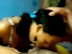 latina couple's nasty sex with husband's uncle cumshot