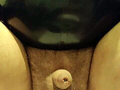 Latexi69 Plays With Butt Plug In Anal Fun