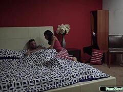 stepdad intensely fucks stepteen 18+ with facesitting