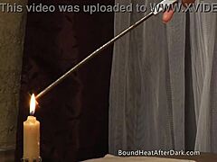 Tied Lesbian Slave Punished In Garage Bondage 😈