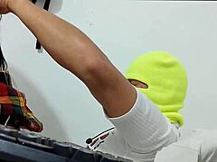 Sex-addicted neighbor cums inside me, she's crazy in bed 😈