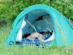 nudist milf al b ta in the tent