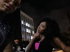 i crossdressed and hooked up with bruna black in the street, it was risky but hot