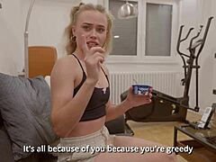 Tricked Stepsister Into Showing Tits And Fucking