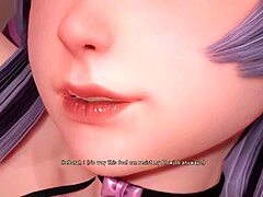 under the witch gothic unleashes devilish temptation with monster cock blowjob cum swallow in goth 3d game!