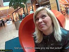 Cute Young Czech Girl Masturbates And Has Public Sex In Shop