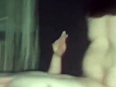 mom slurps stepson cock with eager licks