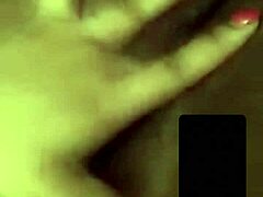 Indian Girl Fingers Herself During Web Chat Masturbation