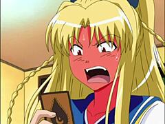 Intense anal sex in the sexual pursuit anime series