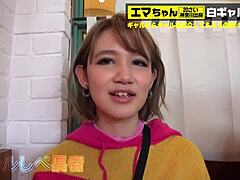 asian japanese amateur with big tits gets facial creampie after deepthroat action