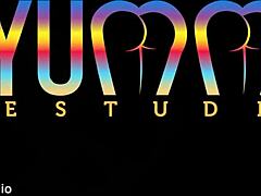 Watch young slut rousse black take on 3 big studs in double penetration