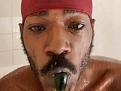 Kisses in the dorm with a pretty brunette