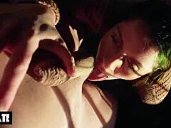 Oh Wow, Double Facial For My Little 18+ Stepsis In College!